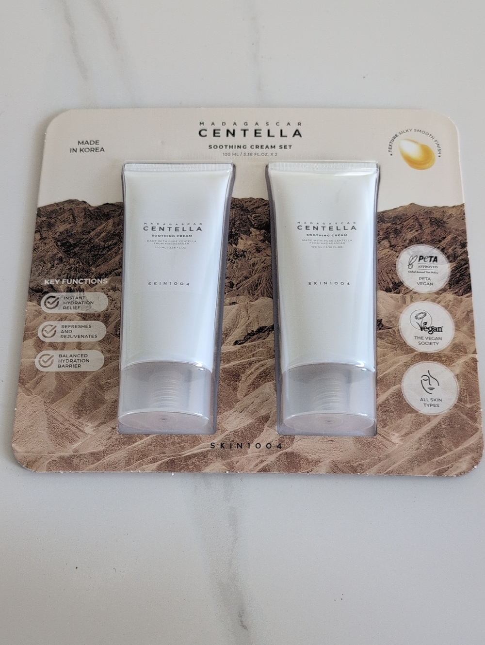 Madagascar Centella Soothing Cream Set Of 2 ~ 100 ml each